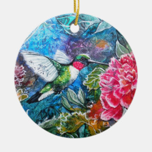 Cerâmica Ornamento do colibri de PMACarlson