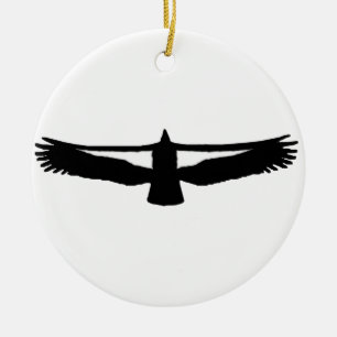 Cerâmica Ornamento do Condor de Califórnia