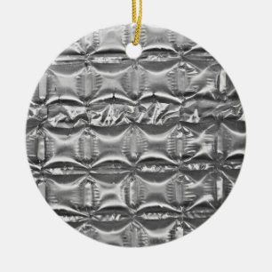 Cerâmica ornamento do invólucro com bolhas de ar