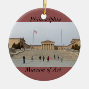 Cerâmica Ornamento do museu de arte de Philadelphfia