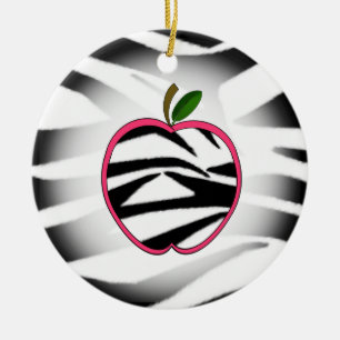 Cerâmica Ornamento do professor de Apple do impressão da