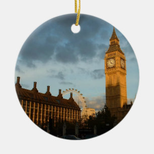 Cerâmica Ornamento do pulso de disparo de Big Ben