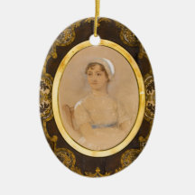 Ornamento do retrato de Jane Austen