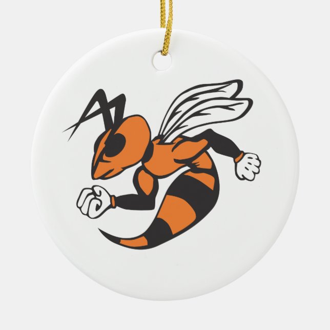 Cerâmica Ornamento do zangão de Wautoma (Frente)