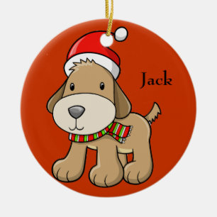 Cerâmica Ornamento "Jack" de Natal