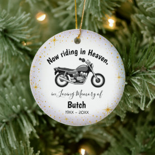 Cerâmica Ornamento Memorial de Moto Personalizado