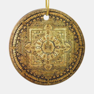 Cerâmica Ornamento Mil-Armado de Avalokiteshvara