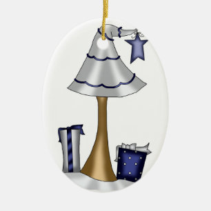 Cerâmica Ornamento original da árvore de Natal