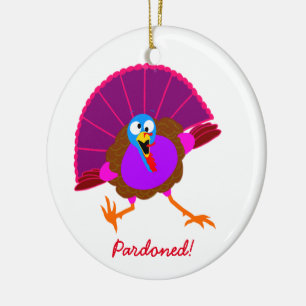 Cerâmica Ornamento Pardoned do X-mas de Turquia