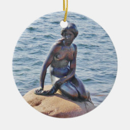 Cerâmica Ornamento pequeno do círculo de Copenhaga da