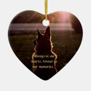 Cerâmica Ornamento perdido do animal de estimação