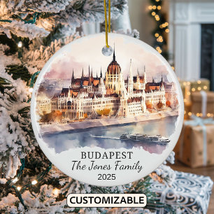 Cerâmica Ornamento Personalizado de Budapeste, Dotação Húng