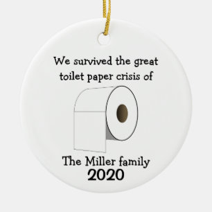 Cerâmica Ornamento Personalizado de Crise de Papel de Banhe