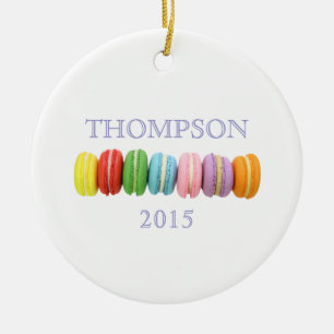 Cerâmica Ornamento Personalizado de Macarons