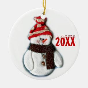 Cerâmica Ornamento Personalizado de Neve