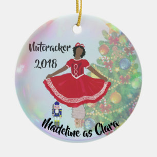 Cerâmica Ornamento Personalizado de Nozes - Clara