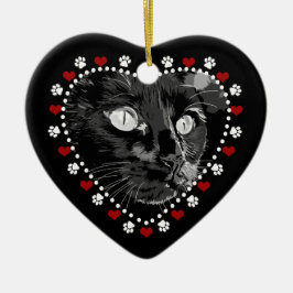 Cerâmica Ornamento Personalizado de Peixes de Gato Preto e 