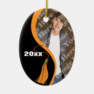 Cerâmica Ornamento Personalizável de Graduação de Onda Lara