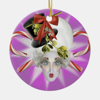 Cerâmica Ornamento roxo e azul de Poppycock