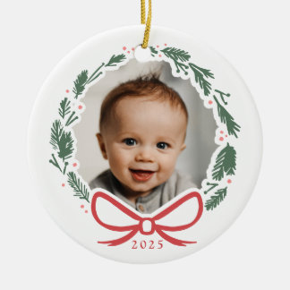 Cerâmica Ornamento Simples do Círculo Cerâmico de Foto por 