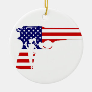 Cerâmica Ornamento star spangled de GG2G