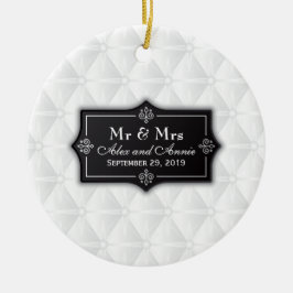 Cerâmica Ornamento Wedding personalizado luxuoso de |