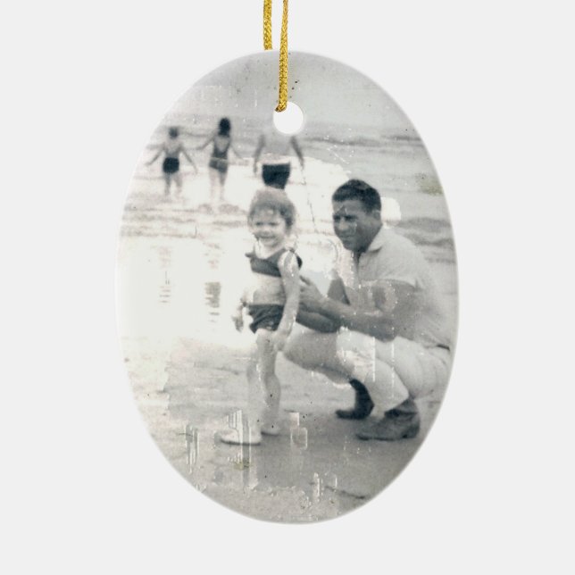 Cerâmica Os olhos do ornamento de Keke "Galveston" (Verso)