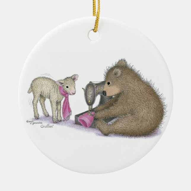 Cerâmica Os ornamento de Gruffies® (Frente)
