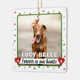 Cerâmica Para sempre em nosso Ornamento de Guarda-Lembrança