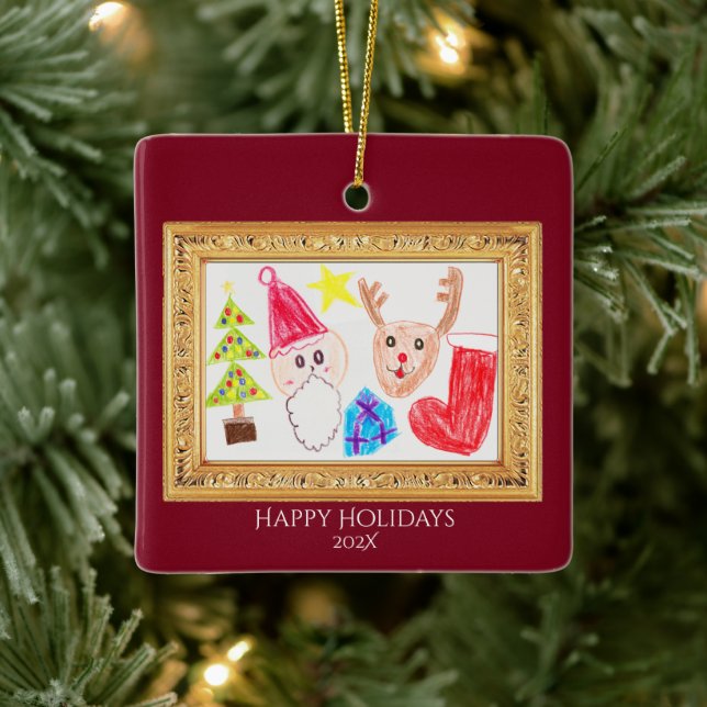 Cerâmica Pequeno Ornamento de Obras-Domésticas (Árvore)