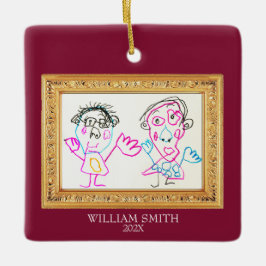 Cerâmica Pequeno Ornamento de Obras-Domésticas