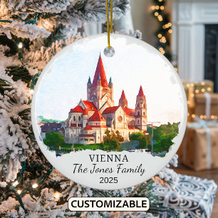 Cerâmica Personalização do Ornamento de Viena, Áustria