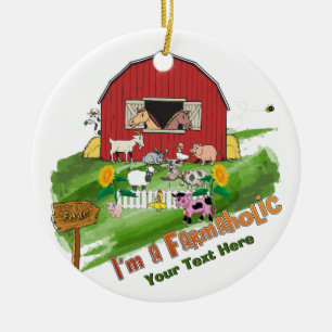 Cerâmica PERSONALIZAÇÃO - Ornamento Farmacêutico de Agri
