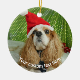 Cerâmica Personalizar, Personalizar Ornamento de Cachorro
