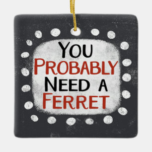 Cerâmica Precisa De Um Ornamento De Ferret