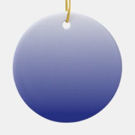 Cerâmica Presente de Luxo com Ornamento de Gradiente Azul