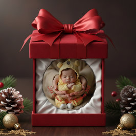 Cerâmica Primeiro Ornamento de Natal do Bebê