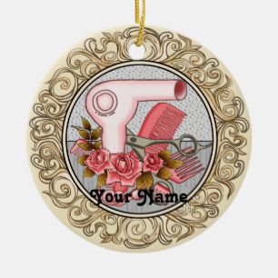 Cerâmica Rico Rosa ornamento de Beauticent