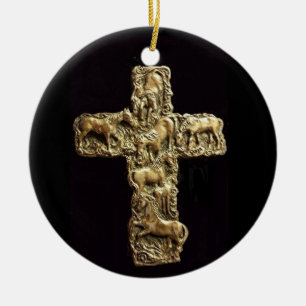 Cerâmica Sete Ornamento de Cavalos