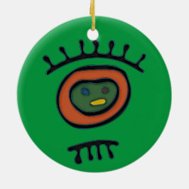 Cerâmica Símbolo de Taino - Ornamento do Círculo