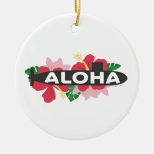 Cerâmica Submarino Aloha - Ornamento de Férias