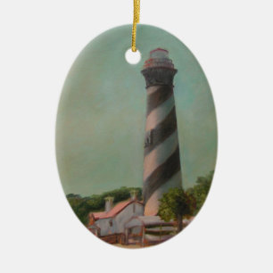 Cerâmica UM DIA no ornamento do FAROL de ST AUGUSTINE