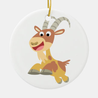 Cerâmica Vai, Goat! (cabra de desenho animado) Ornamento