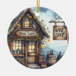 Cerâmica VINHO Compre de ornamento cerâmico