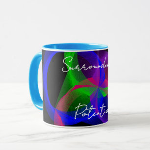 Cercado Por Uma Caneca De Café Potencial