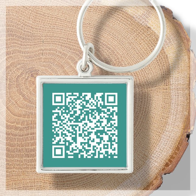 Cerceta | Chaveiro de digitalização de código QR p (Criador carregado)