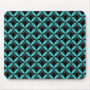 Cerceta elétrica Mousepad Glam da parte alta da c