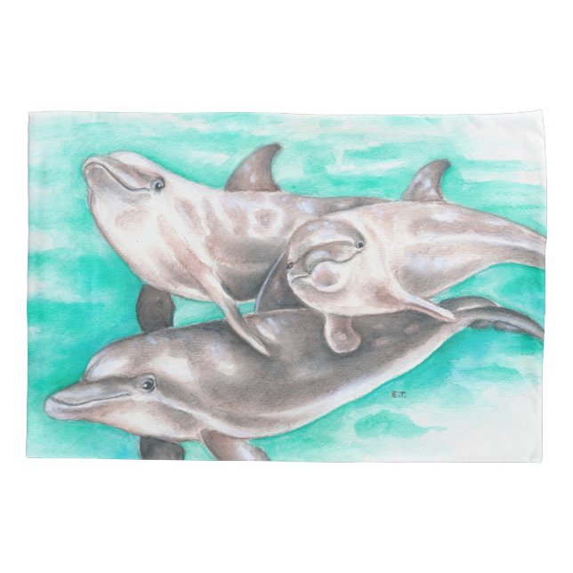 Cerceta feliz dos golfinhos (Verso)