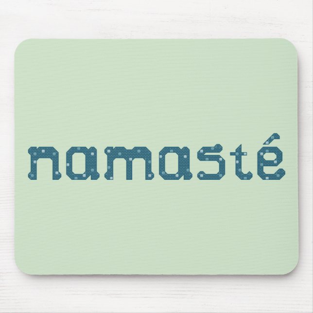 Cerceta Mousepad de Namaste (Frente)