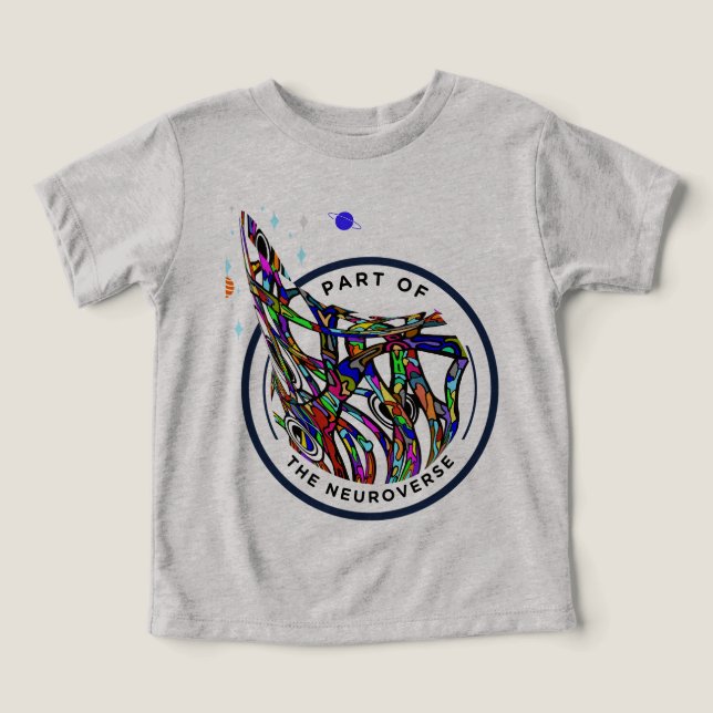Cérebro do autismo do universo neuro (Design frontal)
